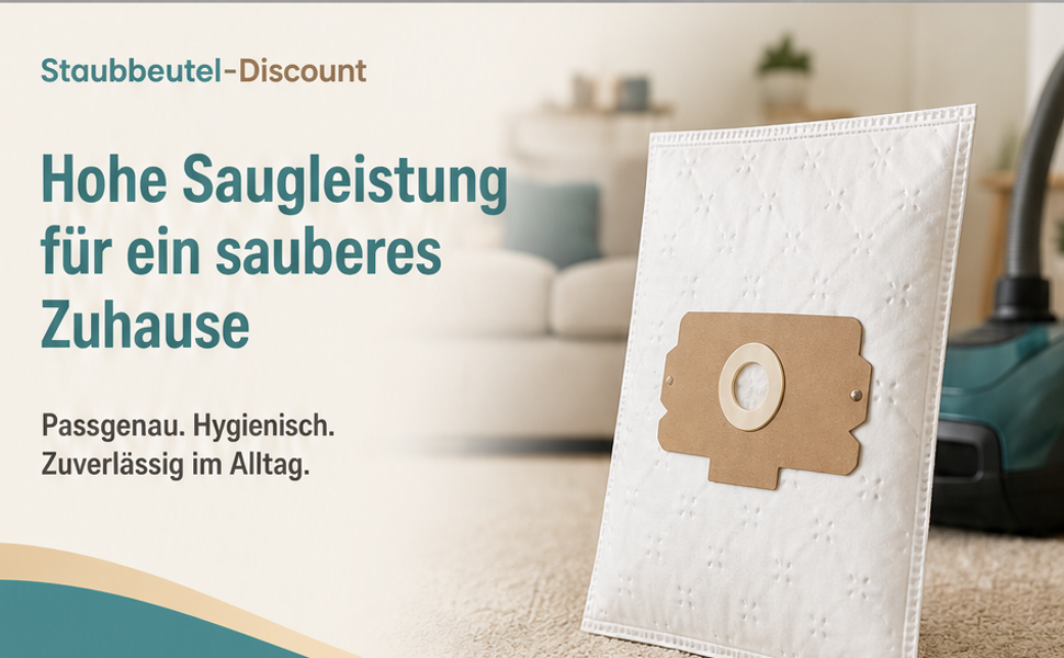 Info Staubbeutel AE403M - Bild1