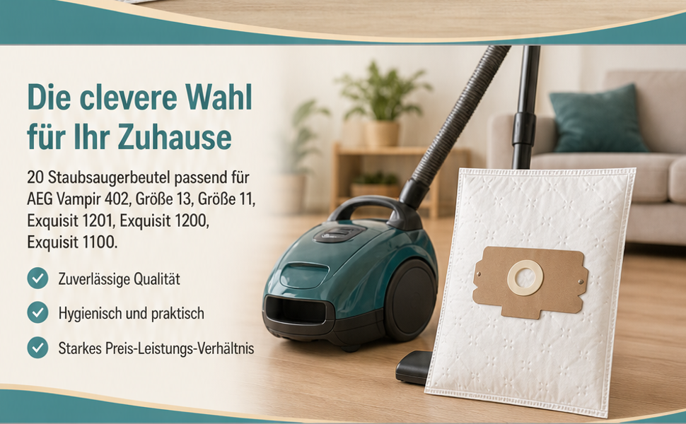 Info Staubbeutel AE403M - Bild5