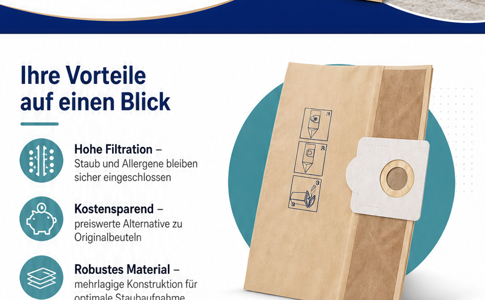 Info Staubbeutel F5 - Bild2