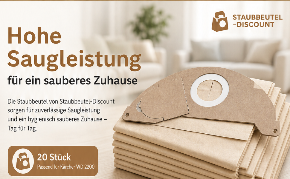 Info Staubbeutel K12 - Bild1