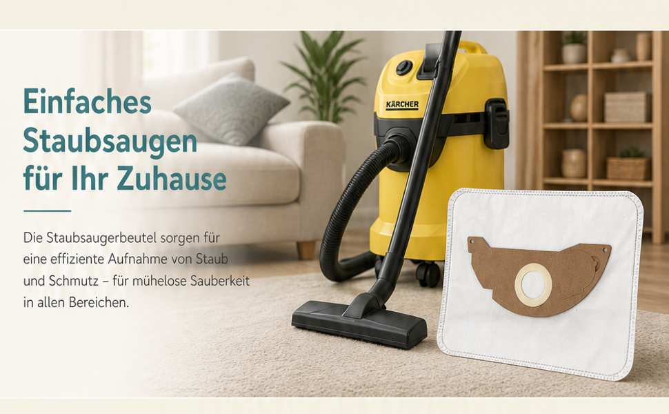 Info Staubbeutel K510M - Bild1