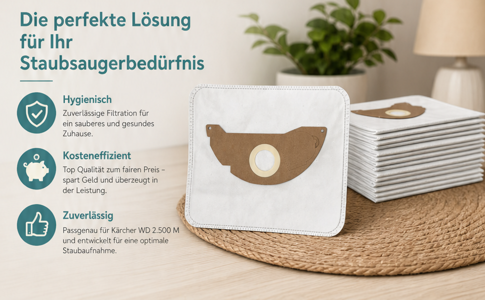 Info Staubbeutel K510M - Bild3