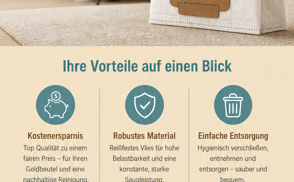 Info Staubbeutel M.4900 - Bild2