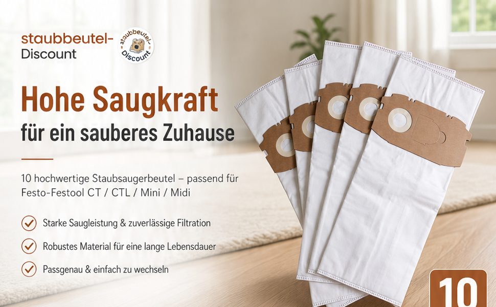 Info Staubbeutel M.5618 - Bild1