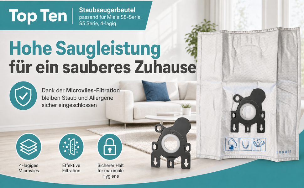 Info Staubbeutel M1Mic - Bild1