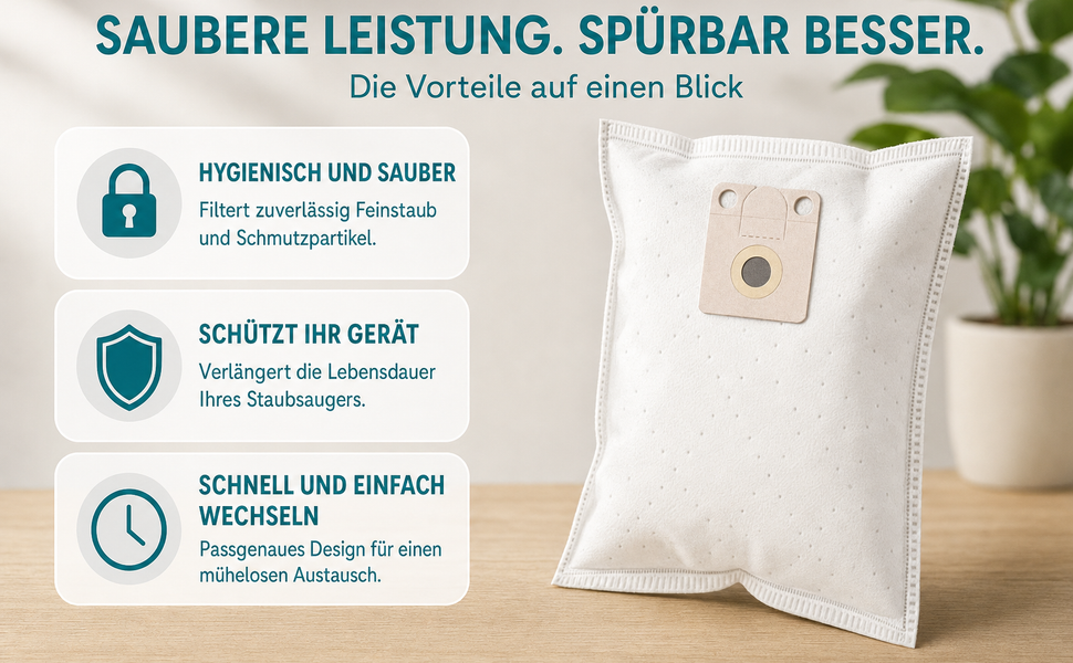 Info Staubbeutel N4Mic - Bild2