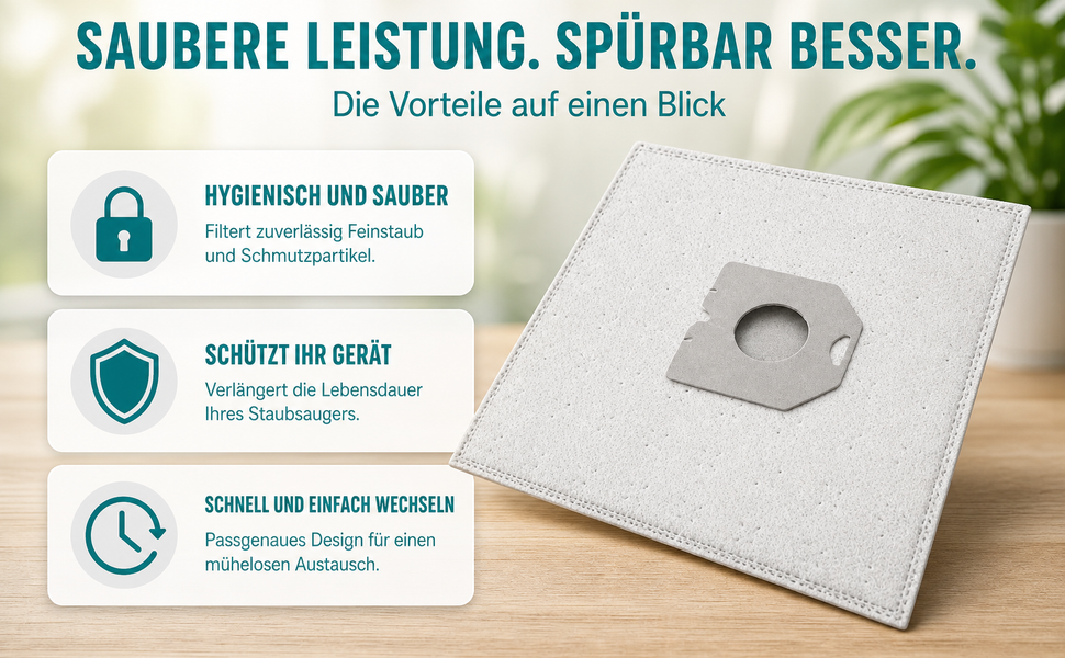 Info Staubbeutel PH8Mic - Bild2