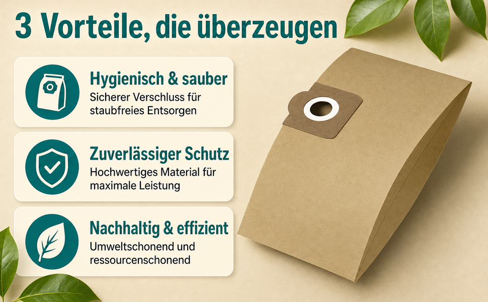 Info Staubbeutel RA14 - Bild2