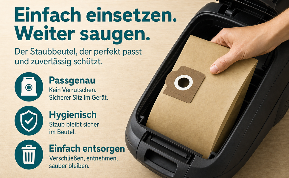 Info Staubbeutel RA14 - Bild3