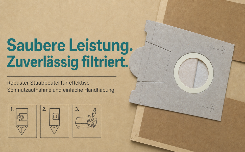 Info Staubbeutel S17 - Bild1