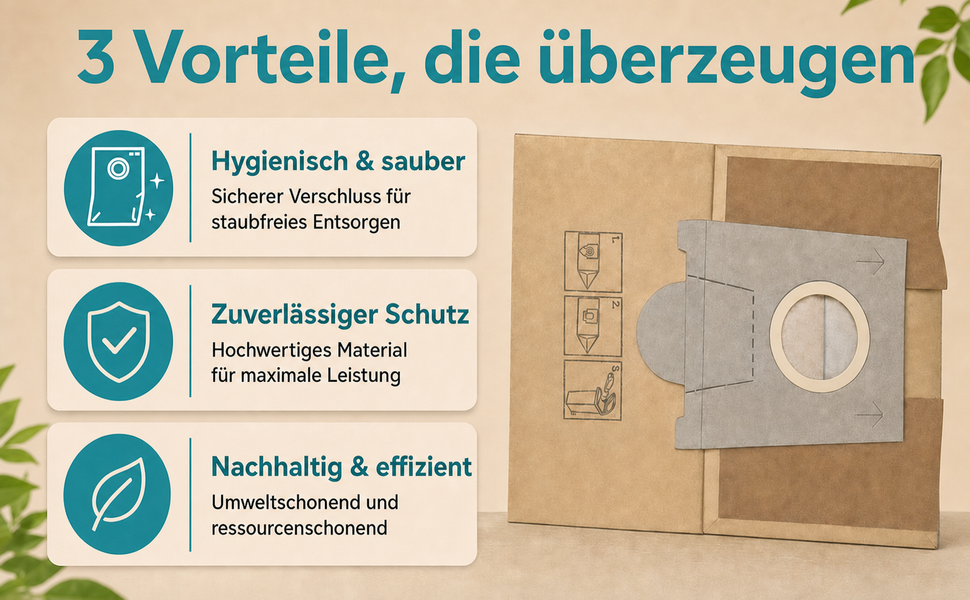 Info Staubbeutel S17 - Bild2