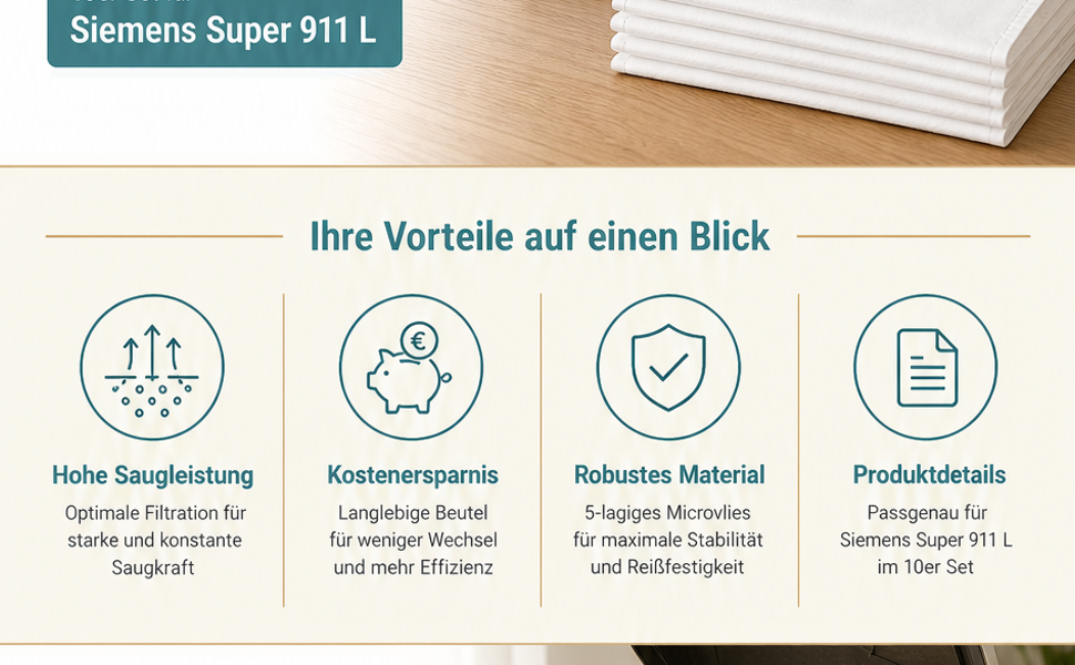 Info Staubbeutel SBM2 - Bild2