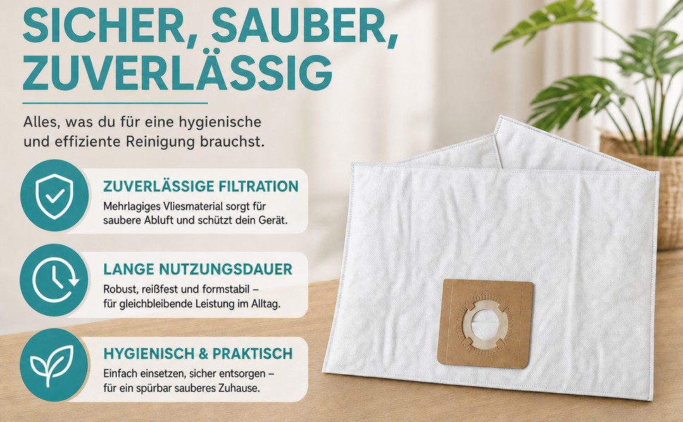 Info Staubbeutel UB20M - Bild5