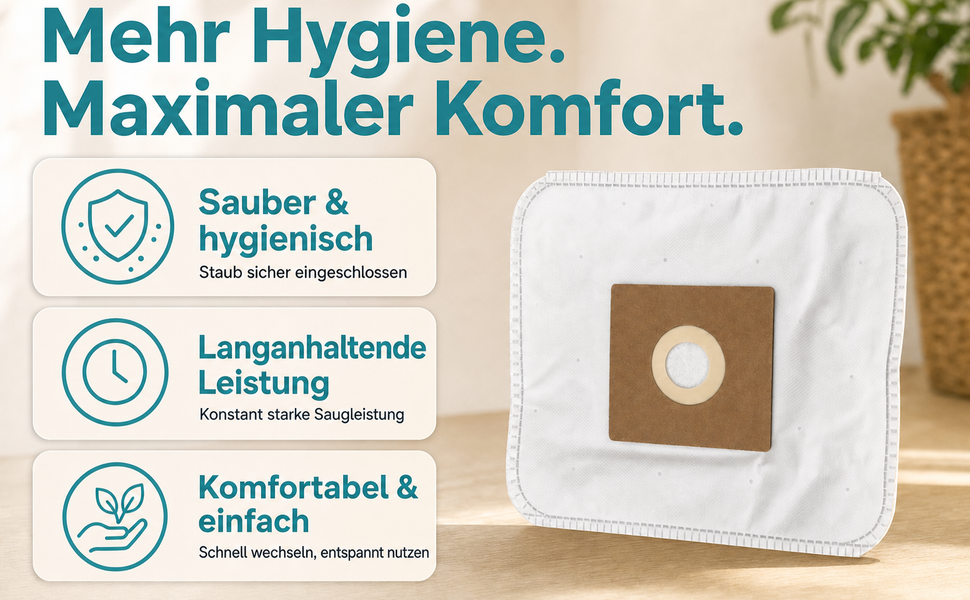 Info Staubbeutel WD64M - Bild2