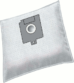 Microvlies Staubsaugerbeutel kompatibel für Fif WK 1400 A EL Staubbeutel E