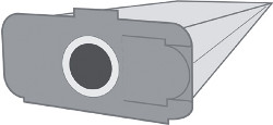 Staubsaugerbeutel Mors A100 - 10 Tüten - Papier