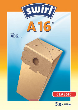 Staubsaugerbeutel-Typ: A16 - Material: Papier - Anzahl: 1