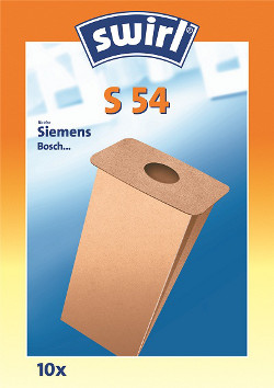 Staubsaugerbeutel-Typ: S54 - Material: Papier - Anzahl: 1