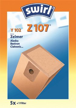 Staubsaugerbeutel-Typ: Z107 - Material: Papier - Anzahl: 1