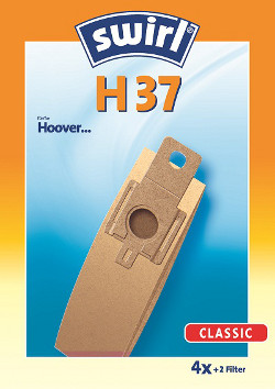 Staubsaugerbeutel-Typ: H37 - Material: Papier - Anzahl: 1