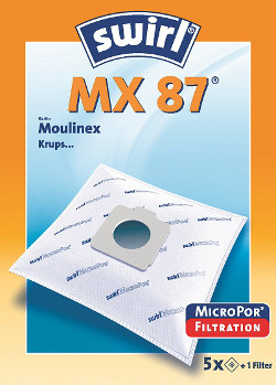Staubsaugerbeutel-Typ: MX87 - Material: Microvlies - Anzahl: 1
