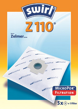 Staubsaugerbeutel Swirl Z110 - 5 Staubbeutel - Microvlies