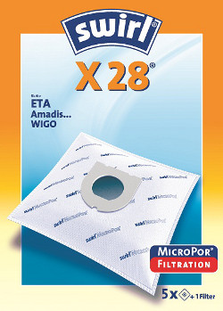 Staubsaugerbeutel-Typ: X28 - Material: Microvlies - Anzahl: 1