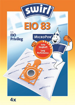 Staubsaugerbeutel-Typ: EIO83 - Material: Microvlies - Anzahl: 1