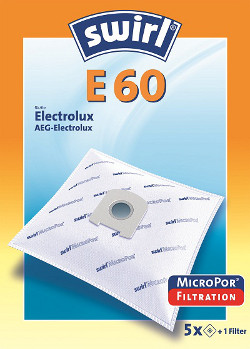 Staubsaugerbeutel-Typ: E60 - Material: Microvlies - Anzahl: 1