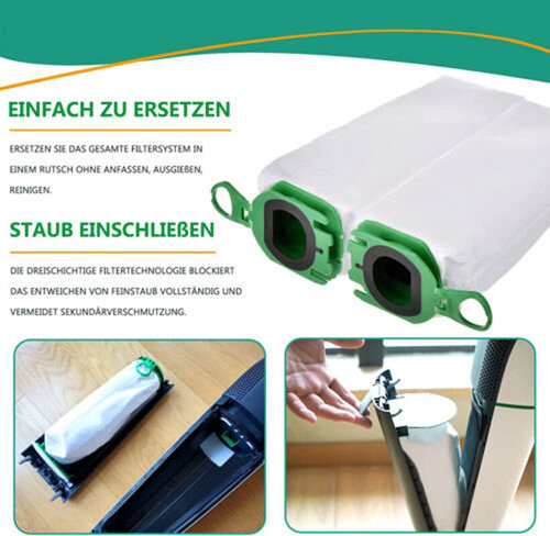 Staubsaugerbeutel Vorwerk Kobold VB100 FP100 VB 100