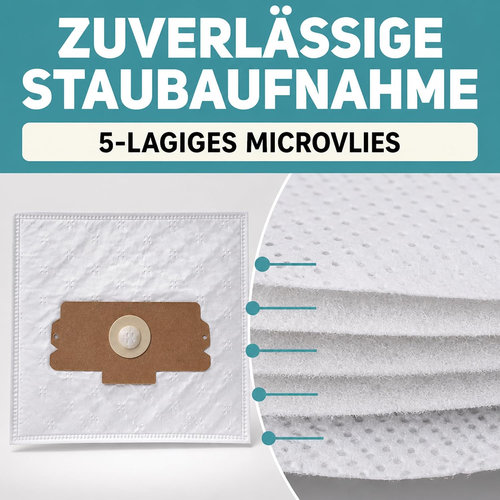 Staubsaugerbeutel Singer Super AS 2
