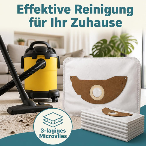 Staubsaugerbeutel K�rcher WD 2.000 - WD 2.499