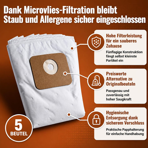 Staubsaugerbeutel Nilfisk 107402336