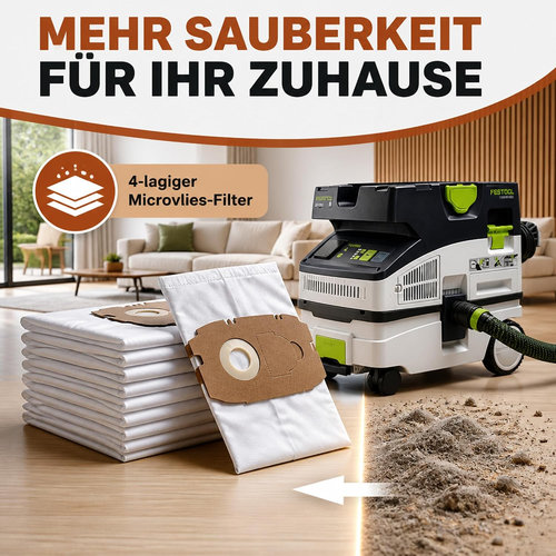Staubsaugerbeutel Festo-Festool CT / CTL / Mini / Midi