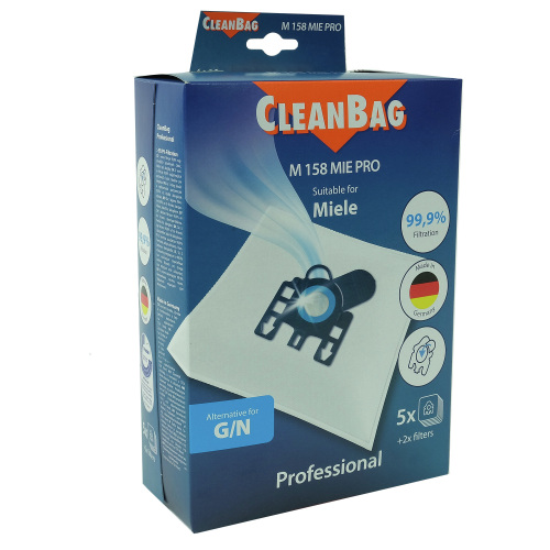 Staubsaugerbeutel Miele CleanBag Professional Microfleece G/N