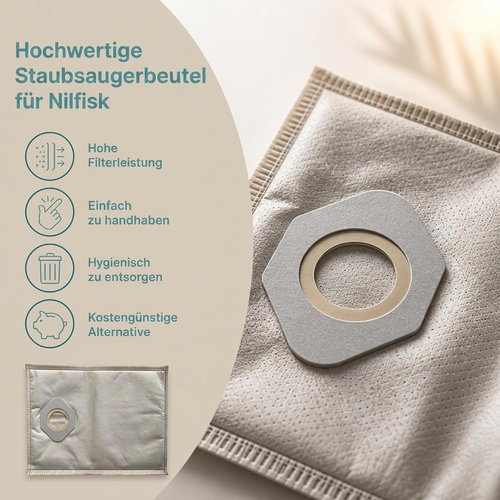 Staubsaugerbeutel Nilfisk GS 82