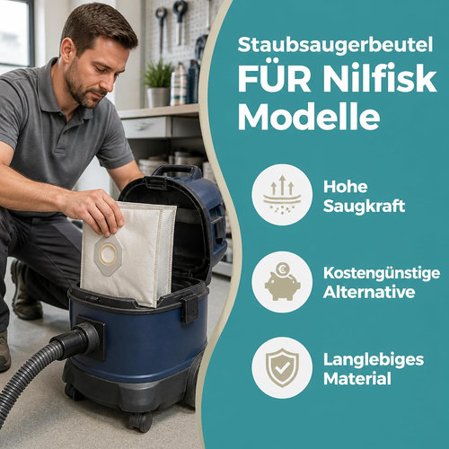 Staubsaugerbeutel Nilfisk GS 82