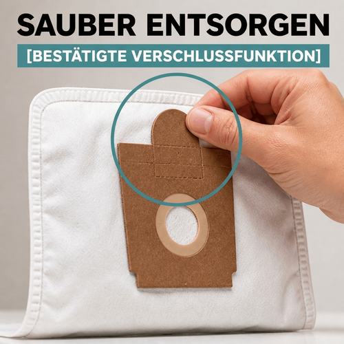 Staubsaugerbeutel Bosch BBS 3000 - 3999 alpha 30 - 39 BBS 3115 = alpha 31