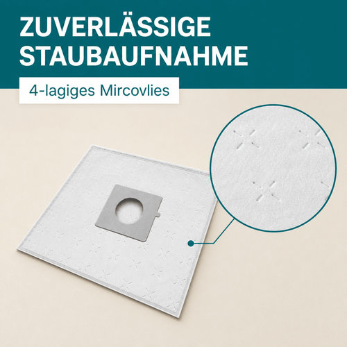 Staubsaugerbeutel Goldstar Passion 3800