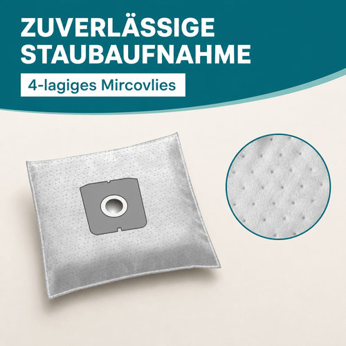Staubsaugerbeutel Fakir/Nilco Prestige 1800