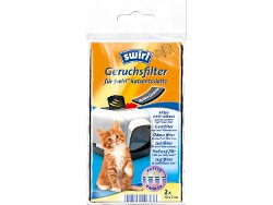 Tierzubehör Swirl Geruchsfilter für Katzentoiletten - 2 Stück